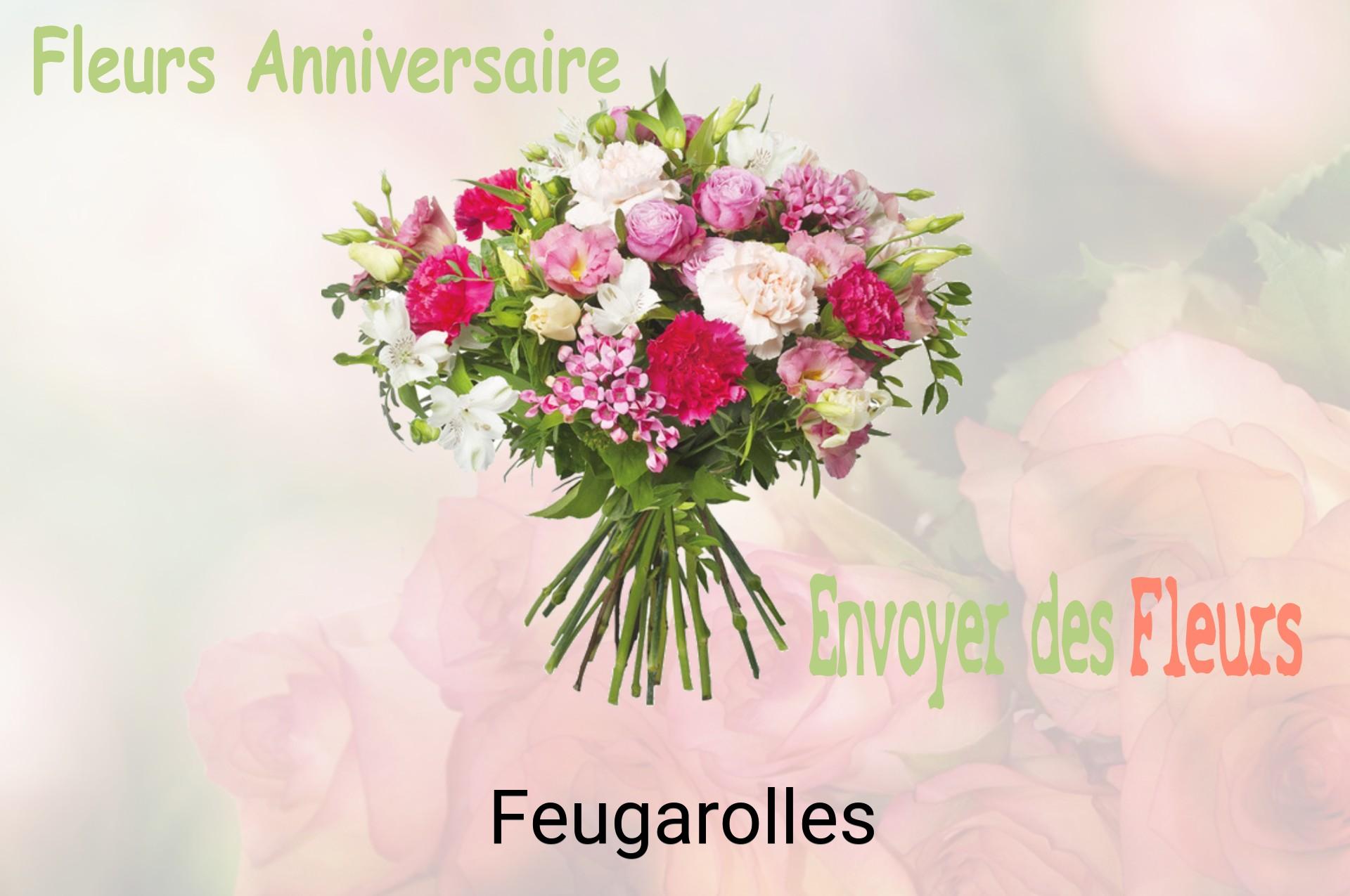 Bouquet de fleurs d’anniversaire livré à Feugarolles